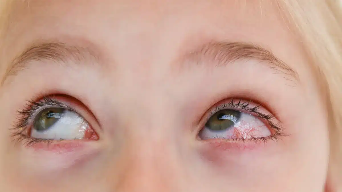 green eye discharge
