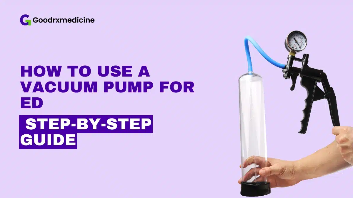 How to Use a Vacuum Pump for ED