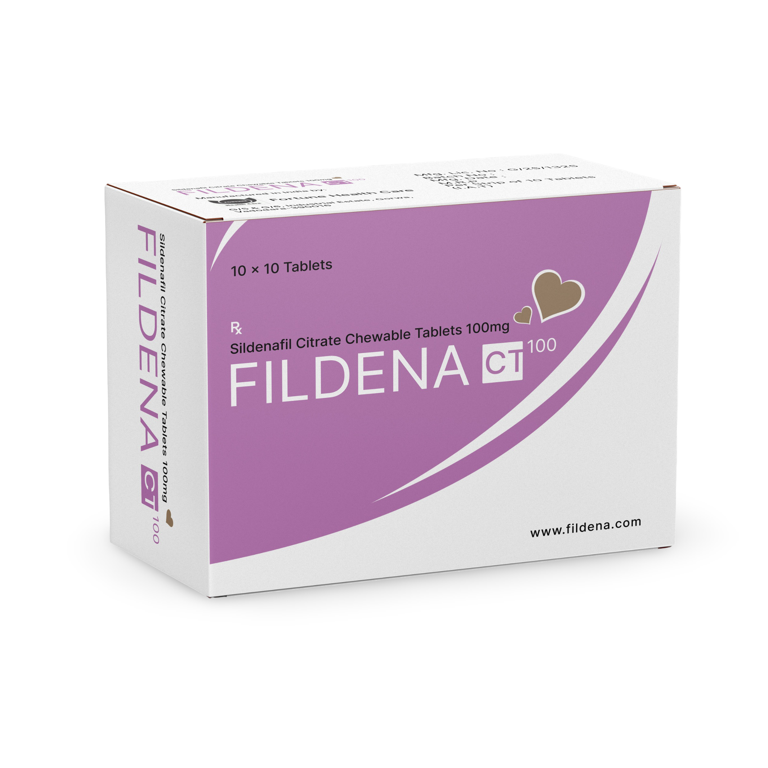Fildena Chewable Tablet 100 mg