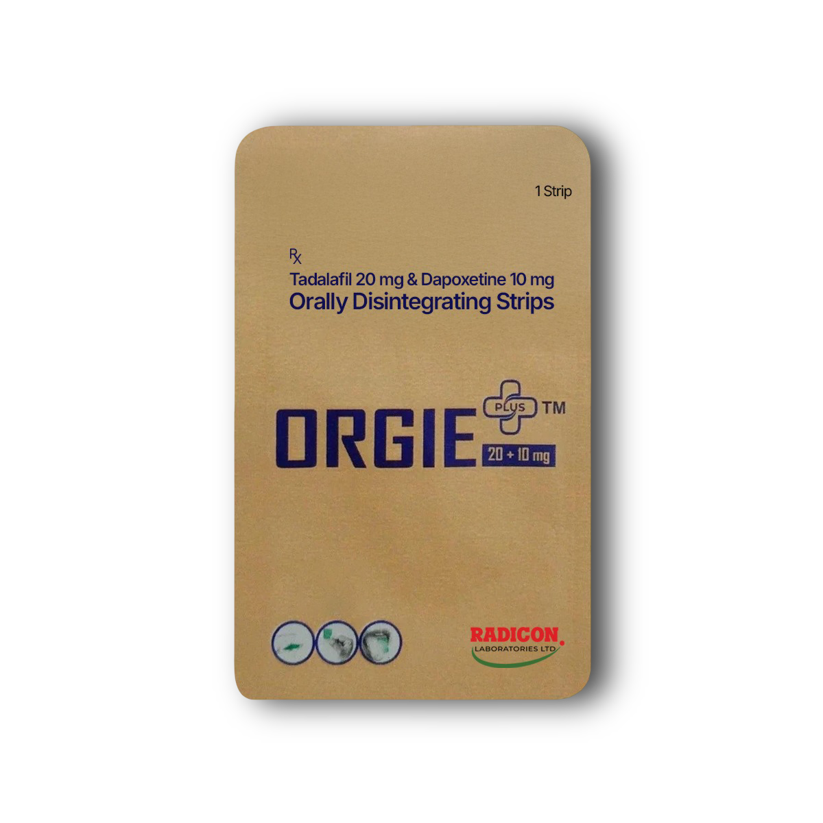 Orgie Plus Oral Strips