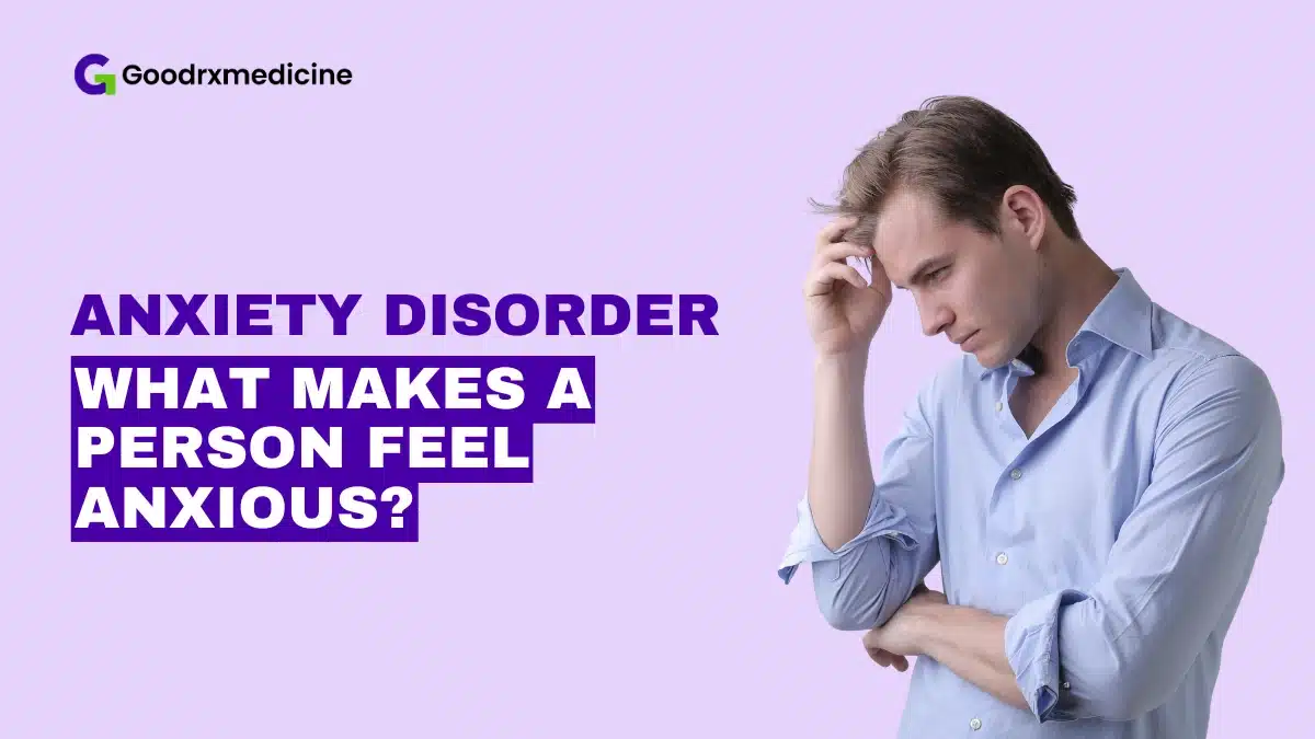 Man suffering from anxiety