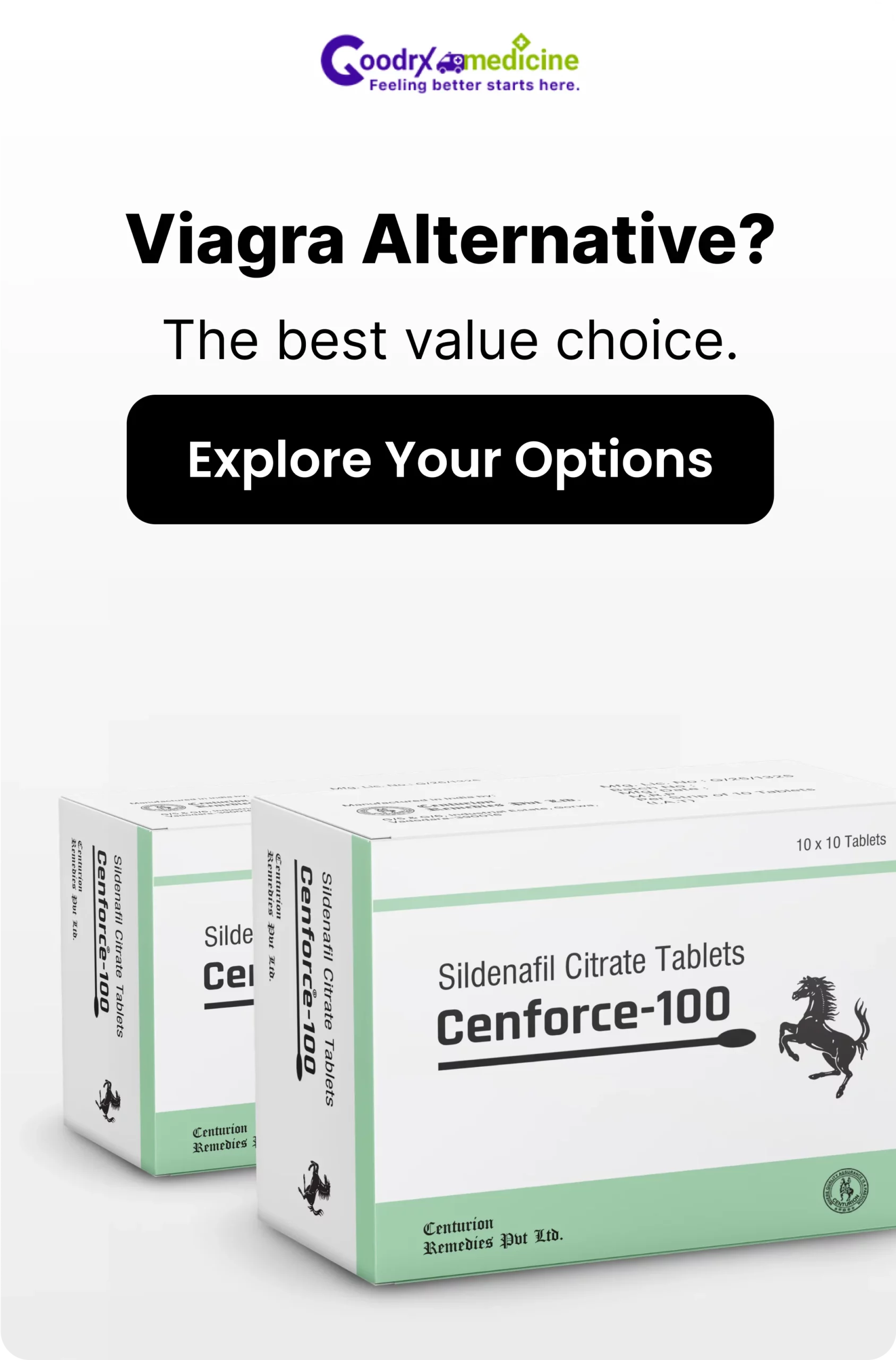 Cenforce 100 — shop now at GoodRxMedicine