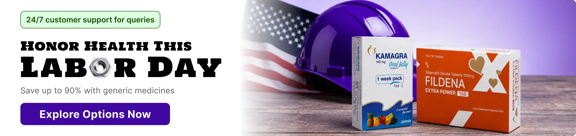 Laborday footer banner