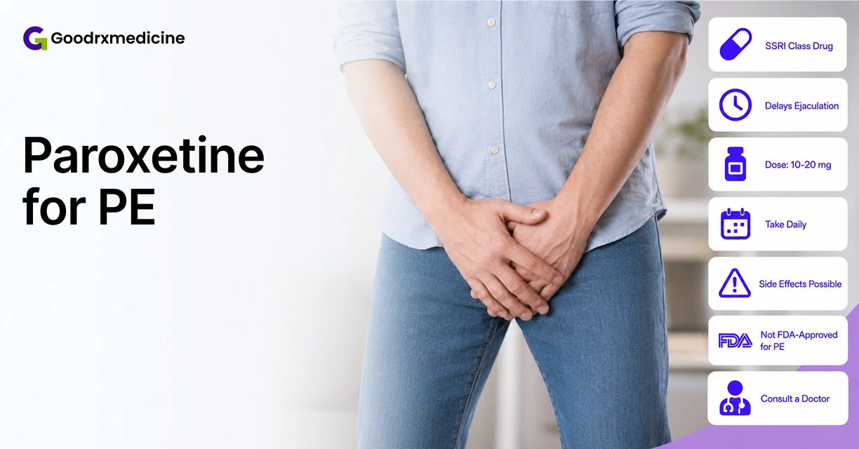 Paroxetine treatment information for premature ejaculation