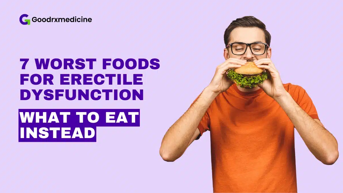 Man eating burger