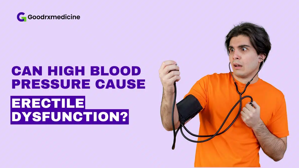 Can High Blood Pressure Cause Erectile Dysfunction
