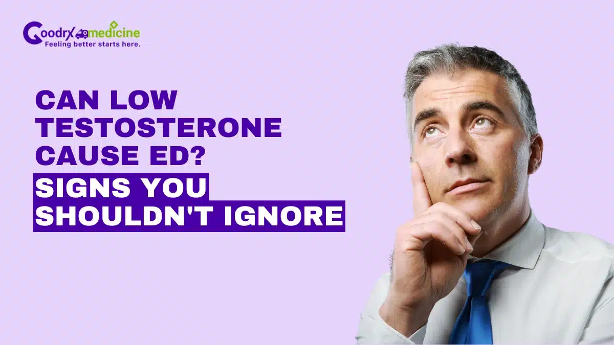 Can Low Testosterone Cause ED
