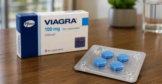 Viagra 100 mg box and tablets for safe purchase guidance