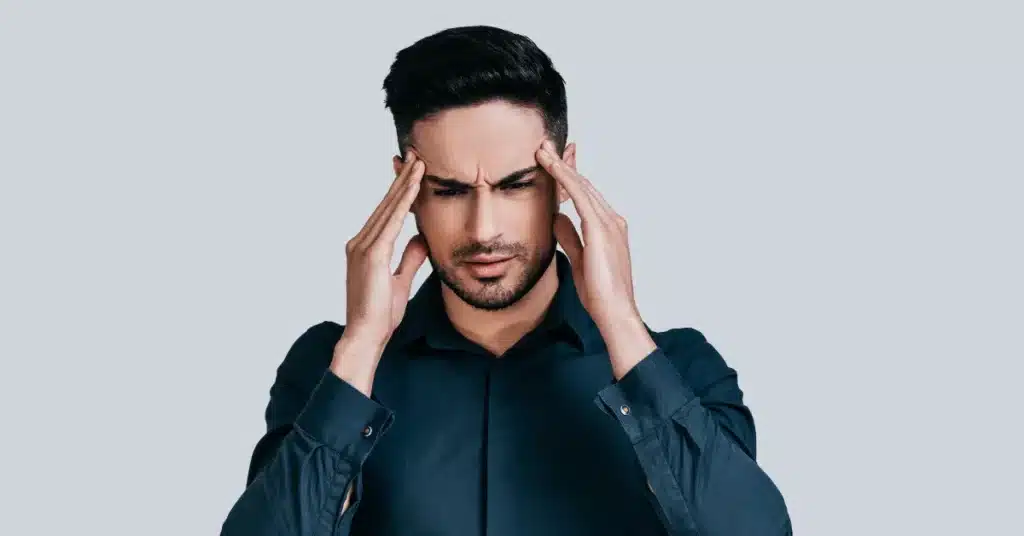 Headache (common side effect of Vidalista)
