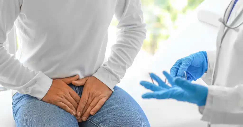 Man seeking treatment for delayed ejaculation