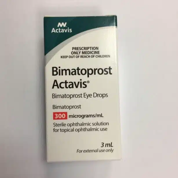 actavis bimatoprost 300 mcg 0.03 with bimatoprost ophthalmic solution 1