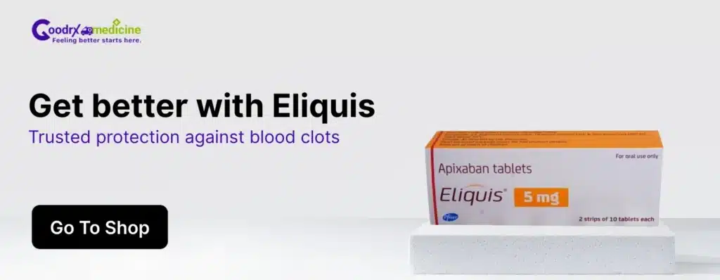 Get better with eliquis
