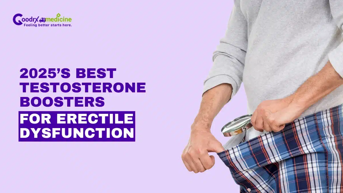 2025's best testosterone boosters for erectile dysfunction