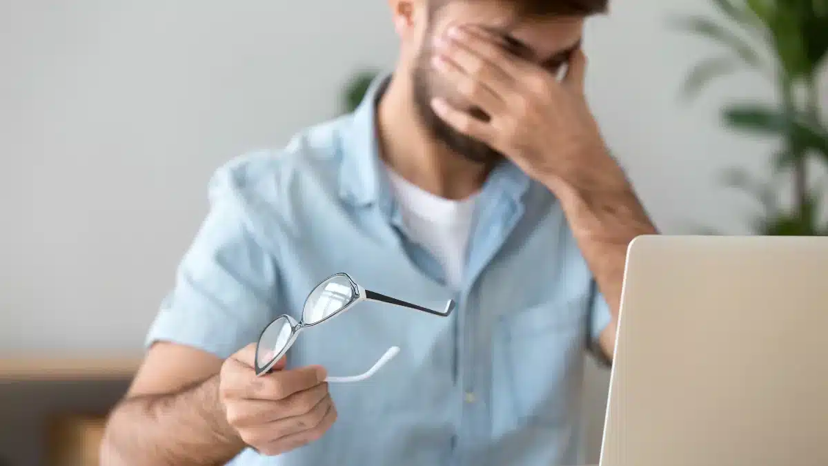 eye pain and headache