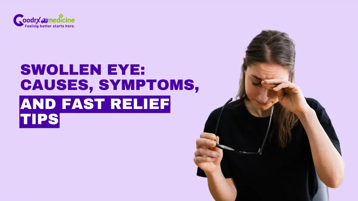 swollen eye causes, symptoms and fast relief tips