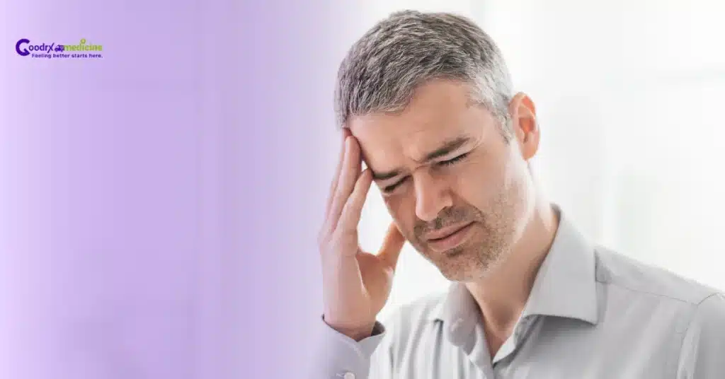 Man having Headache