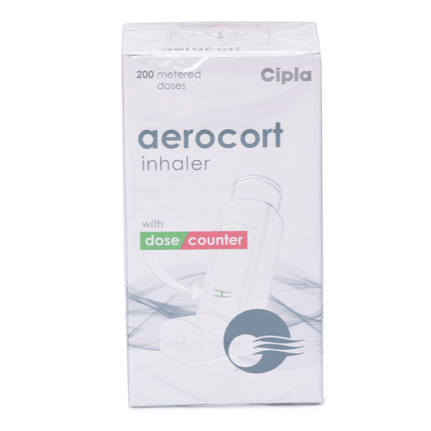 aerocort inhaler 50 mcg 50 mcg with beclomethasone dipropionate levosalbutamol inhaler