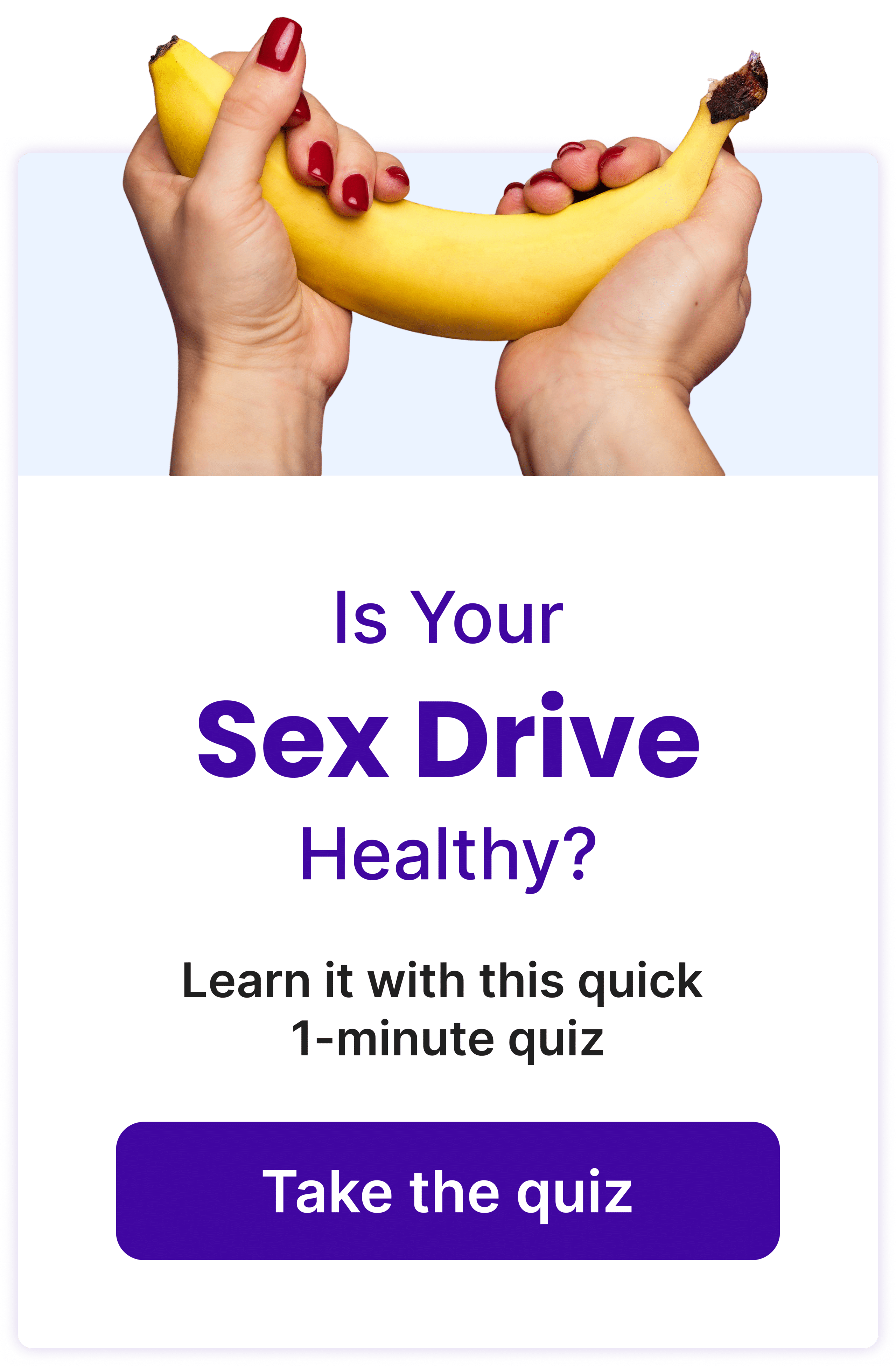 libido quiz banner