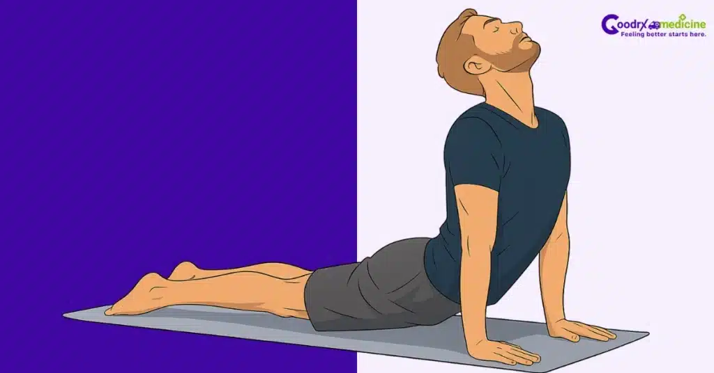 Yoga pose exercise for better erections and sexual health