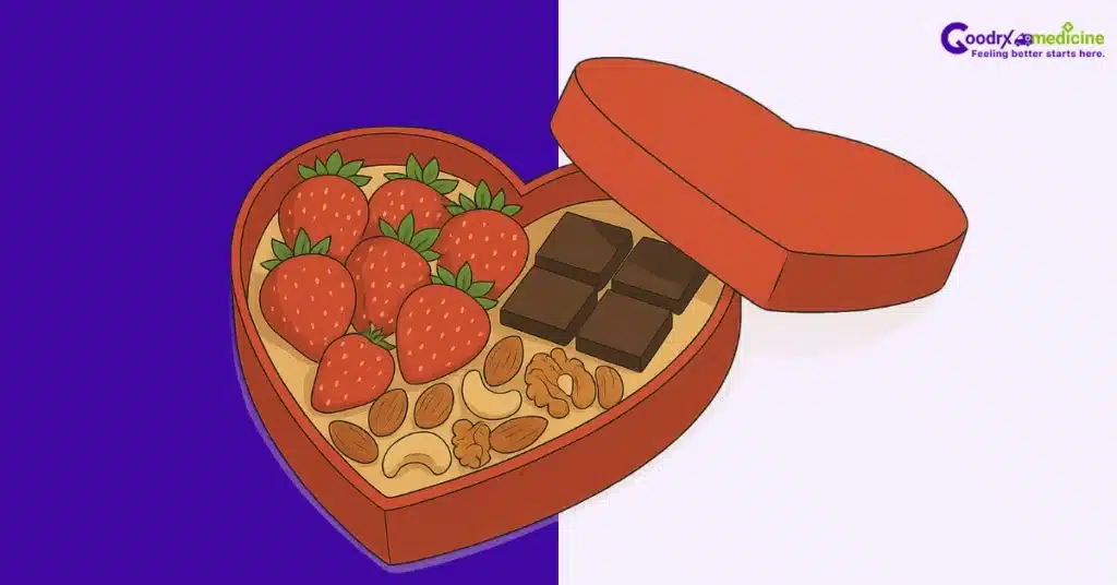 Dark chocolate and strawberries to boost female libido