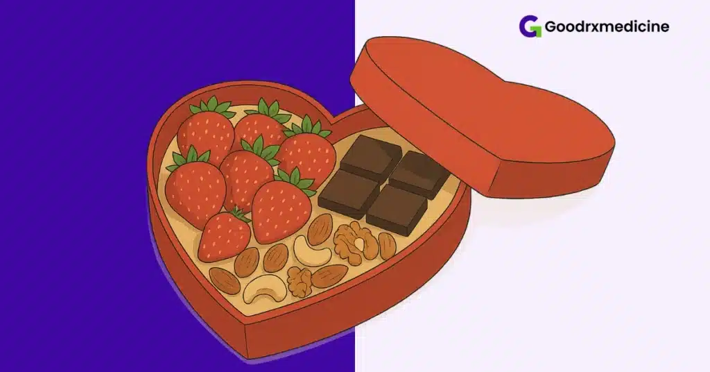 Dark chocolate and strawberries to boost female libido