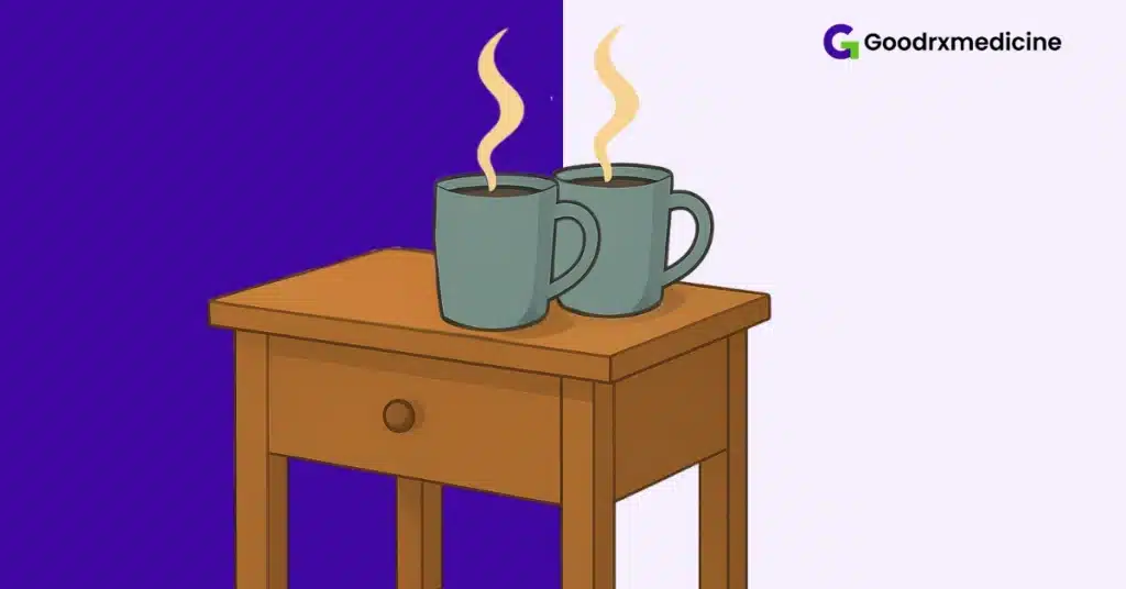 Two cups of tea symbolizing connection and togetherness between partners