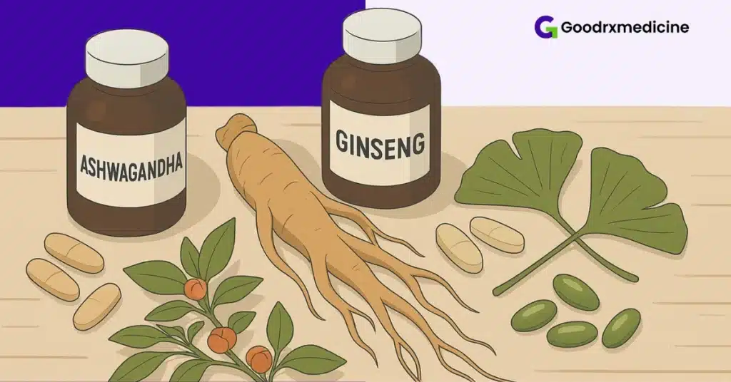 Herbal supplements commonly used to support erectile health