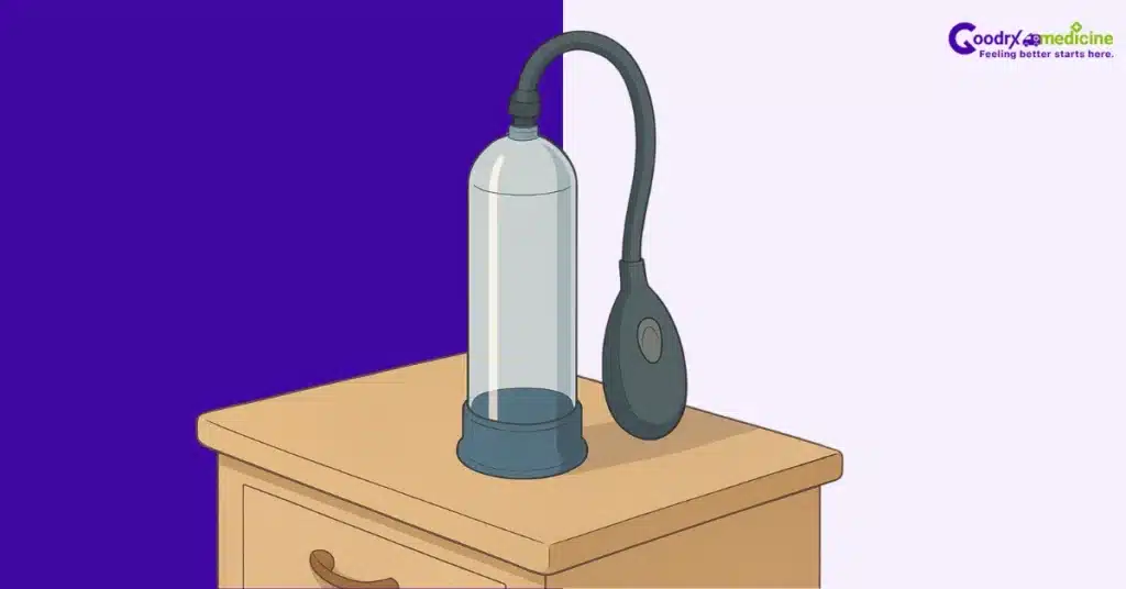 Vacuum erectile device for ED treatment