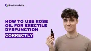 Man holding a oil bottle