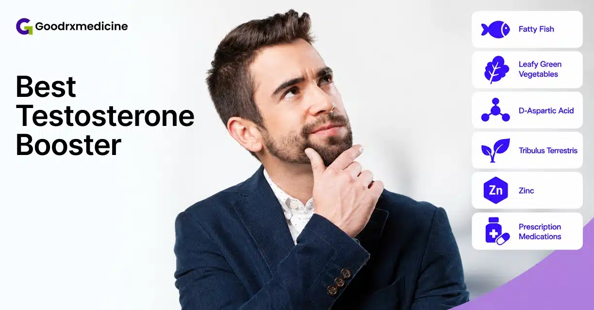 man discussing testosterone boosters for erectile dysfunction