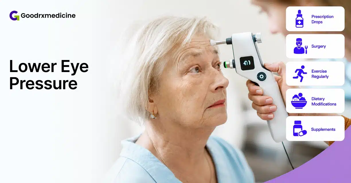 Eye health consultation about lowering eye pressure