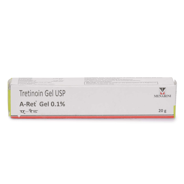 ﻿A Ret Gel 0.1% (20 gm) with Tretinoin Gel USP