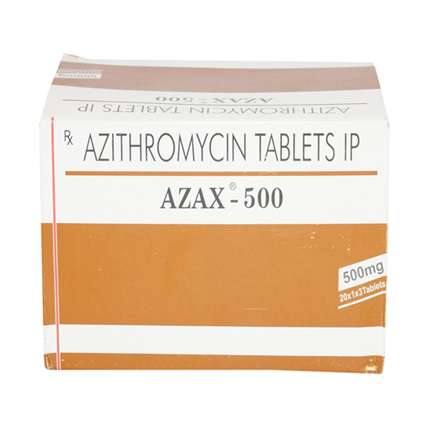  Azax 500 mg with Azithromycin