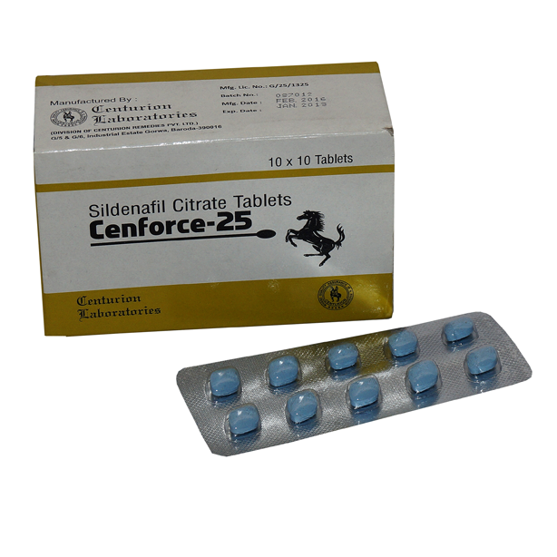 Cenforce 25 mg with Sildenafil Citrate