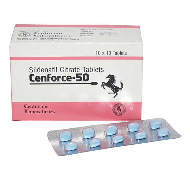 Cenforce 50 mg with Sildenafil Citrate