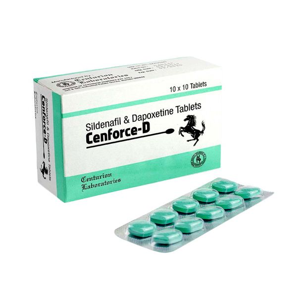 Cenforce D 100+60 mg with Sildenafil and Dapoxetine