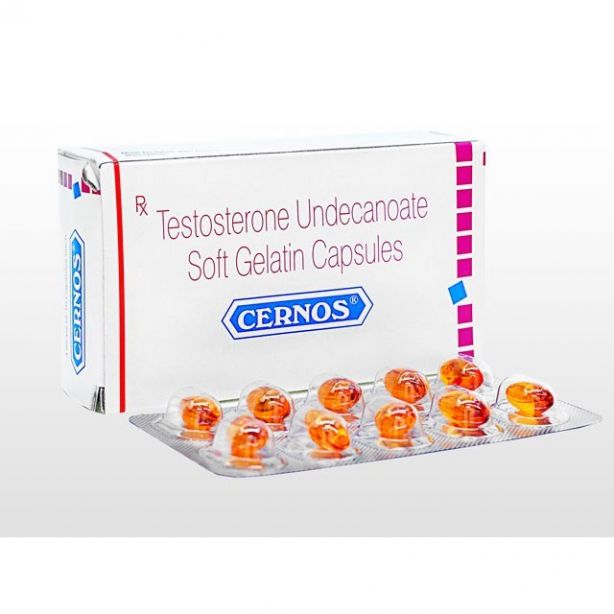 Cernos 40 Mg Soft Gelatin Capsule with Testosterone