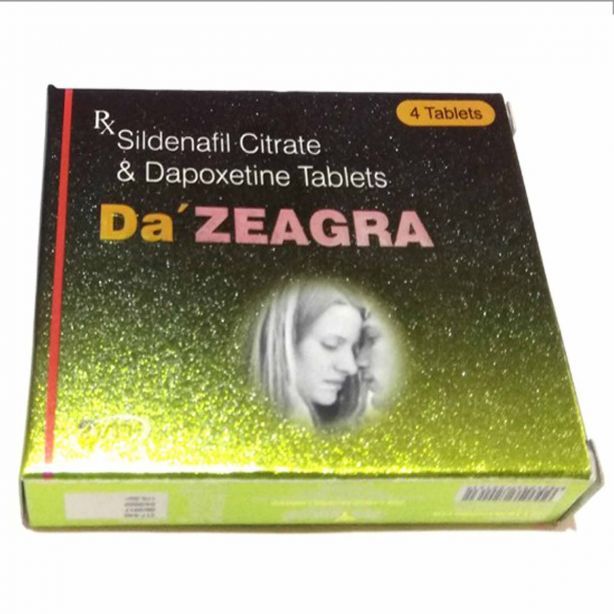 DA' Zeagra 50+30 mg with Sildenafil Citrate & Dapoxetine Tablets