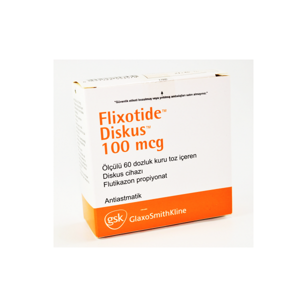 Flixotide Discus  100 mcg with Flutikazon Propiyonat