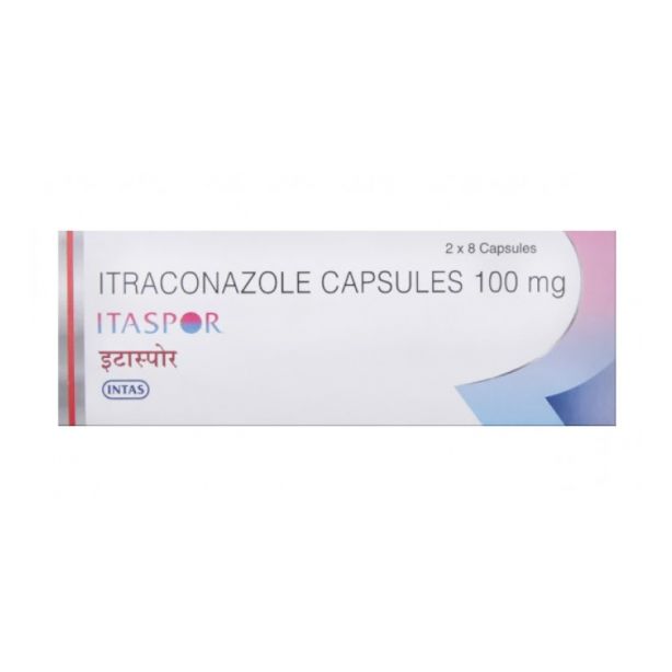 Itaspor 100 mg with Itraconazole
