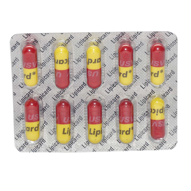 Lipicard 200 mg with Fenofibrate