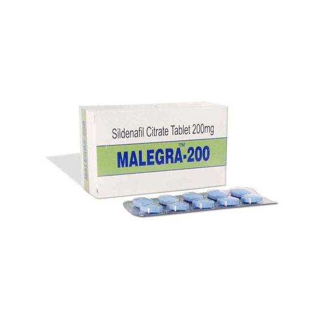 Malegra 200 mg with Sildenafil Citrate