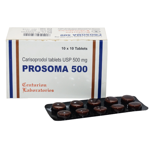 Prosoma 500 mg with Carisoprodol