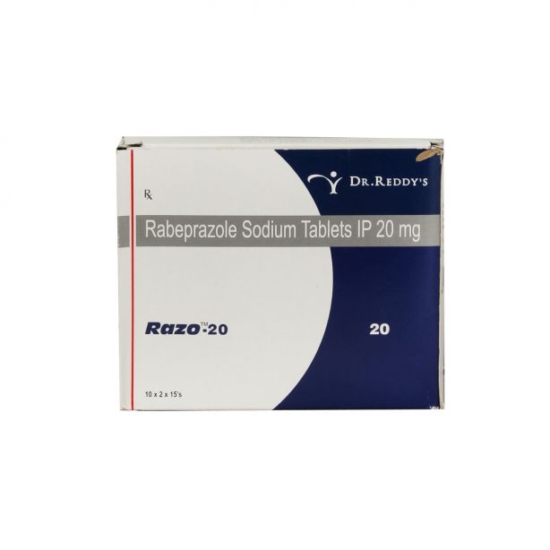 Razo 20 mg with Rabeprazole