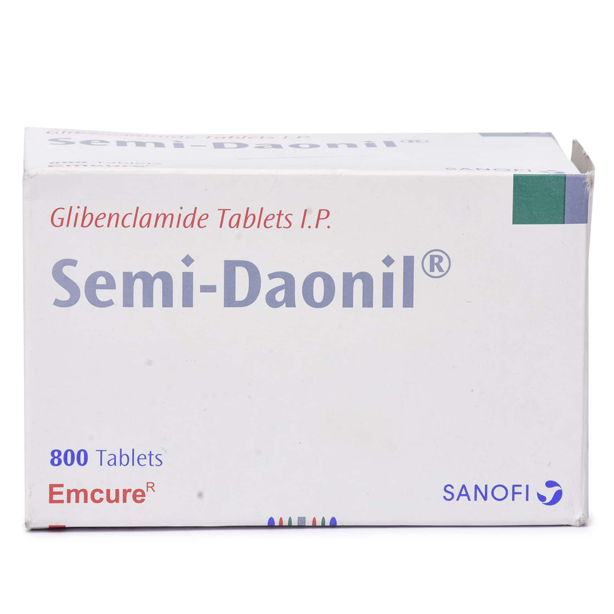 Semi Daonil 2.5 mg with Glibenclamide