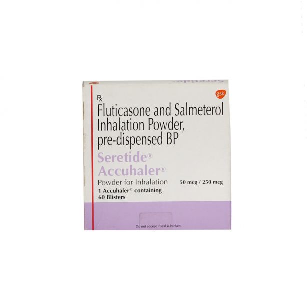 Seretide Diskus 50 mcg/250 mcg with Salmeterol and Fluticasone Propionate