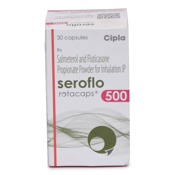 Seroflo Rotacaps 50 Mcg + 500 Mcg with Salmeterol + Fluticasone Propionate