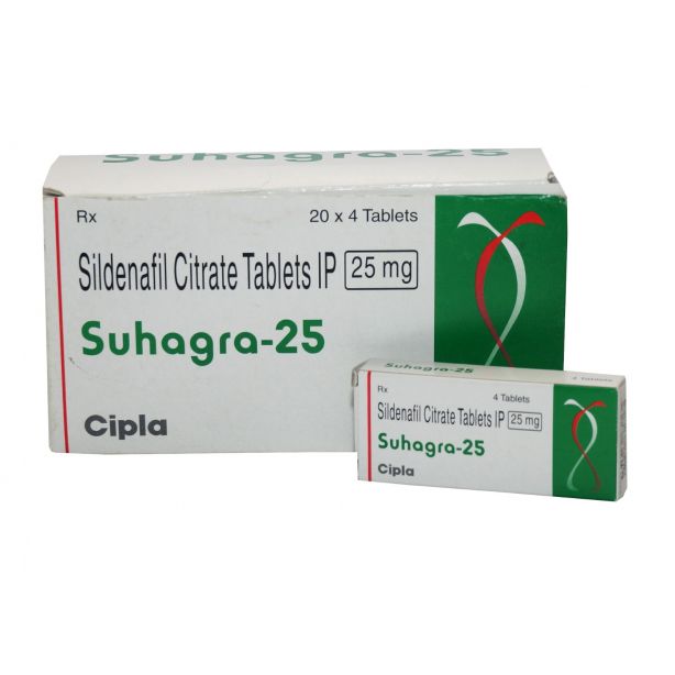 Suhagra 25 Mg with Sildenafil Citrate