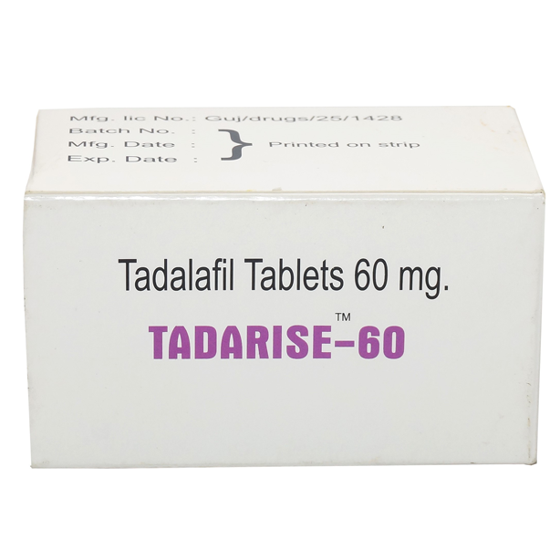 Tadarise 60 mg with Tadalafil