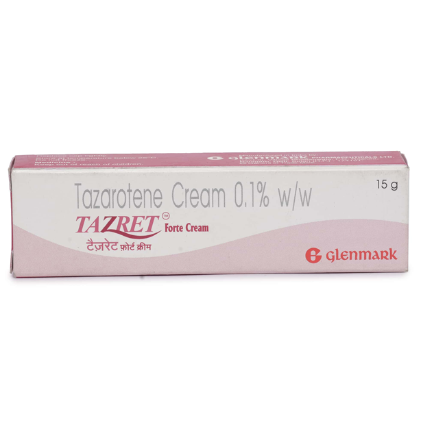 Tazret Forte Cream 0.1% 15 gm with Tazarotene